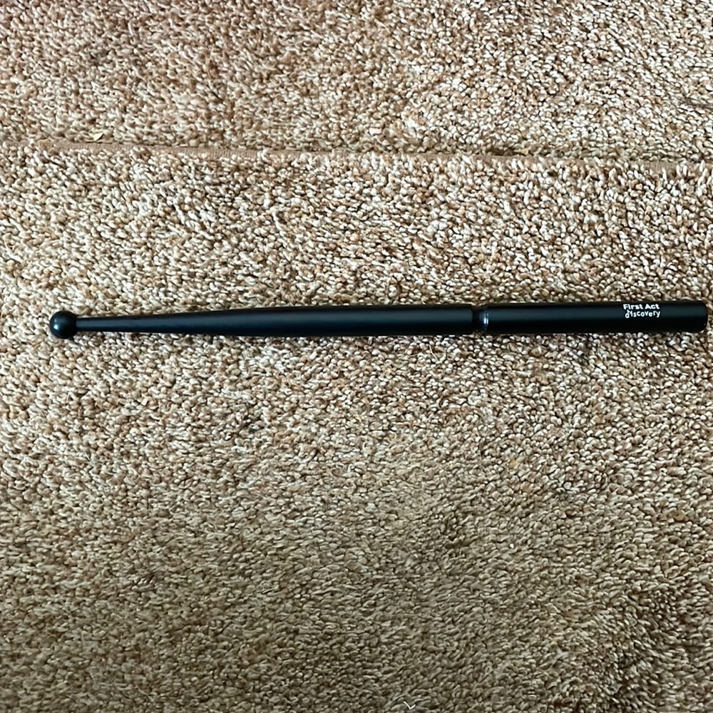 First Act Discovery , black drumstick for kids 11"